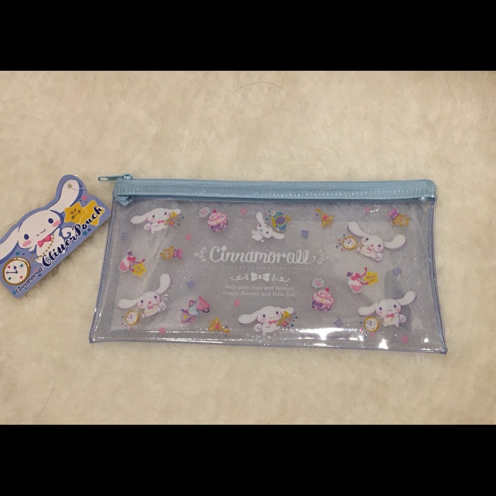 Sanrio Cinnamoroll Glitter Pouch